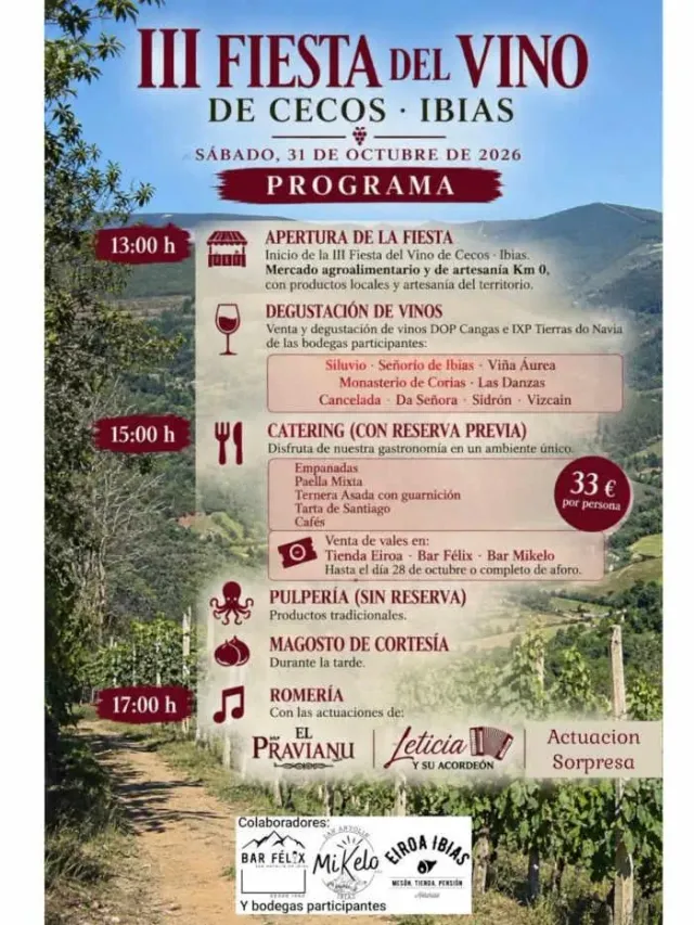 Fiesta del Vino de Cecos. Ibias