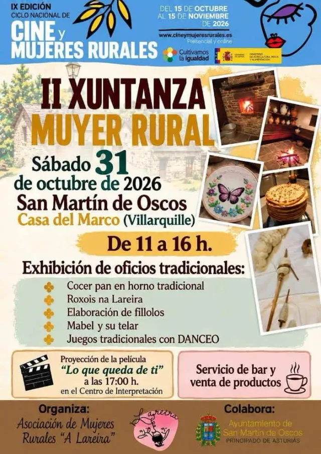II Xuntanza Muyer Rural en San Martín de Oscos