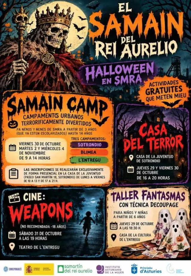Samaín en San Martín del Rey Aurelio