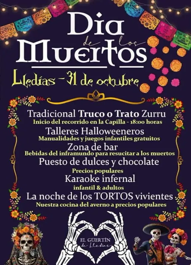 Día de los Muertos en Lledías. Llanes